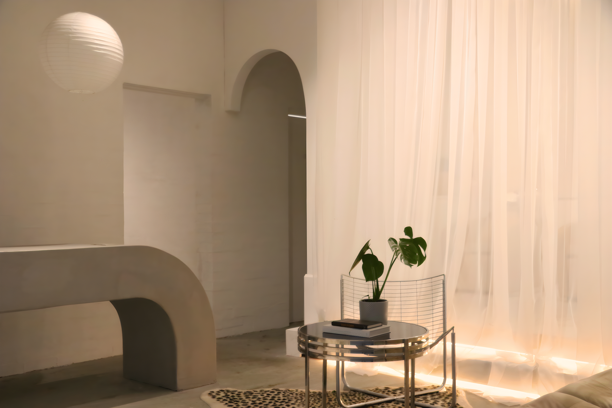 Blonde Denm salon interior